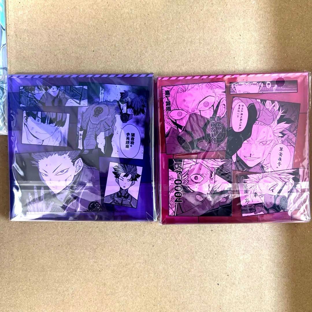 怪獣8号 中国 特装版 特典 アクリルブロック 保科 鳴海 缶バッジ