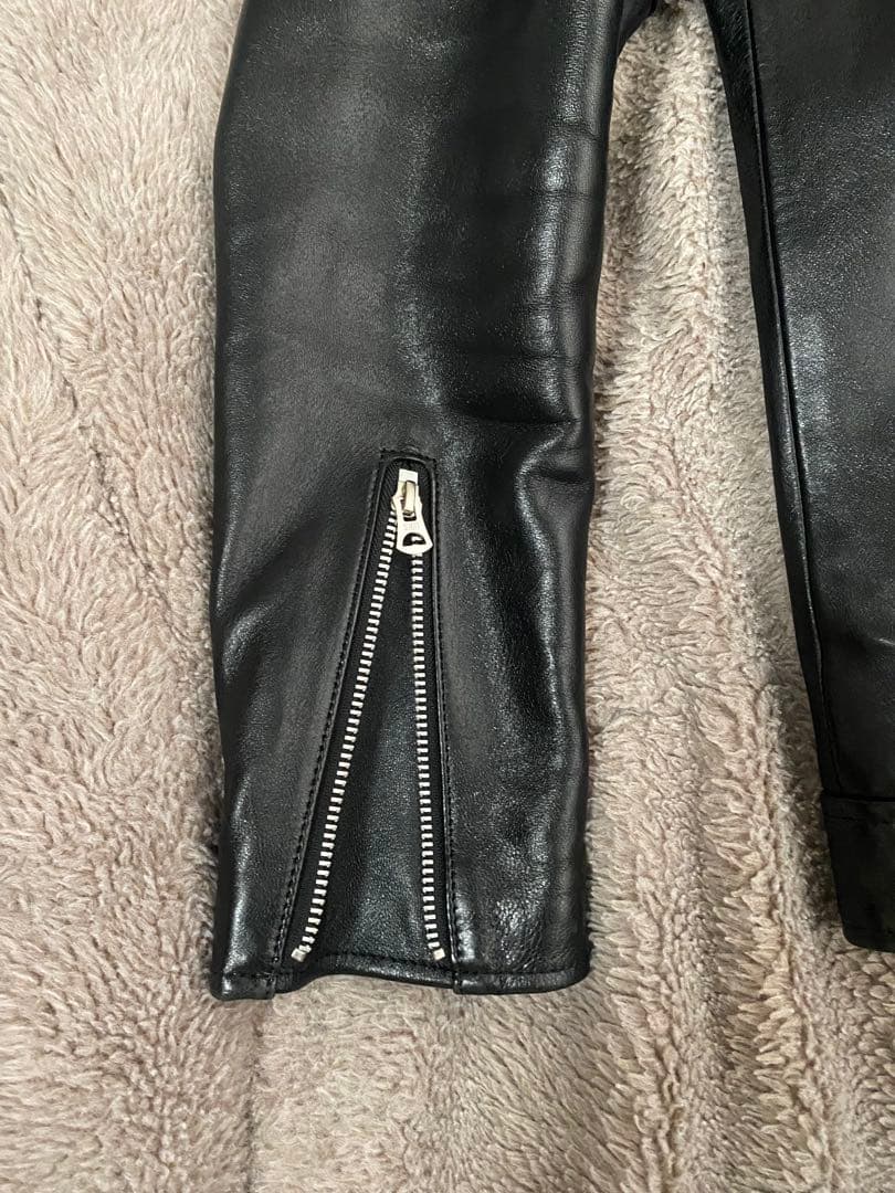 SCHOTT シングルライダースジャケット L