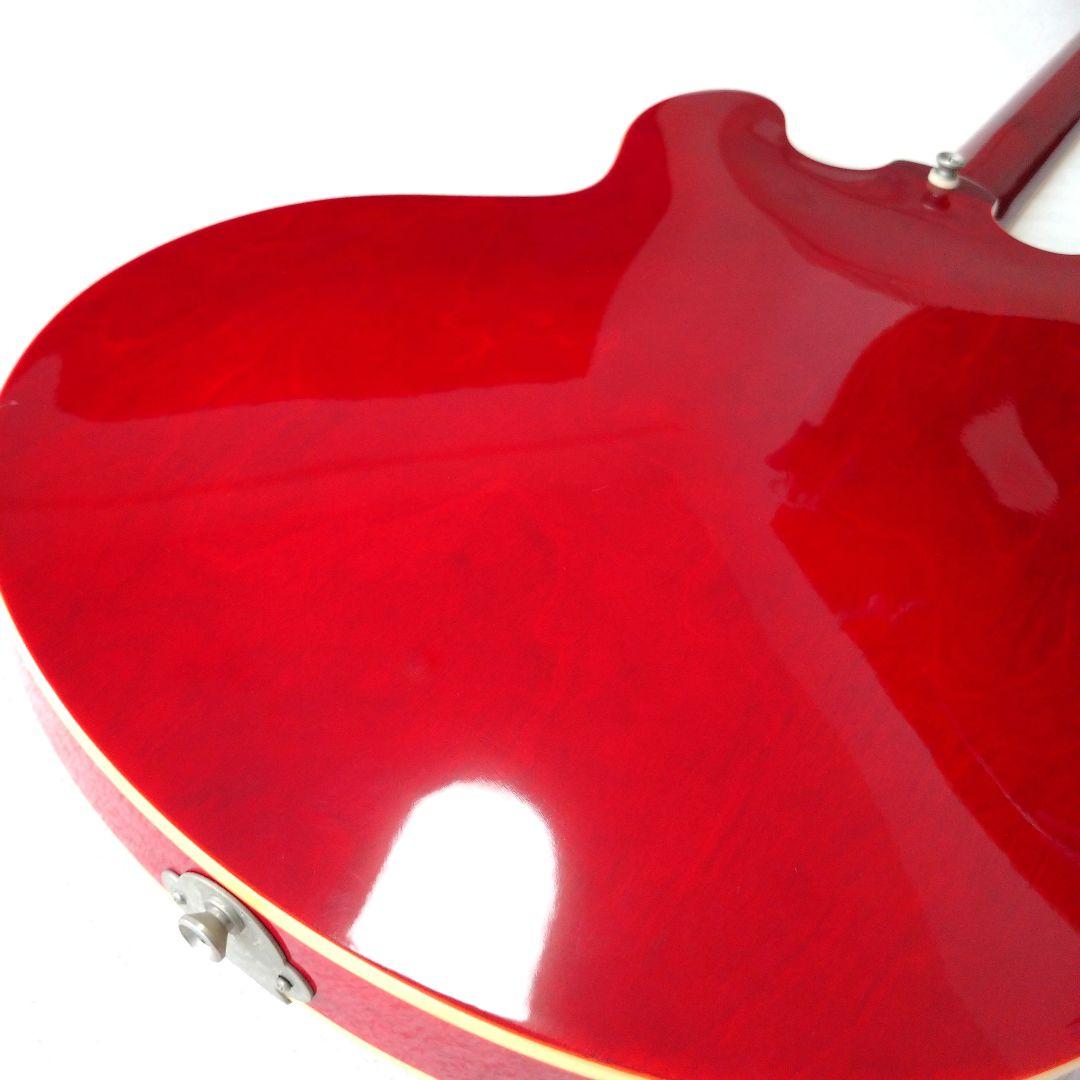 【か】エピフォン　カジノ　チェリー　　セミアコースティックギター　美品