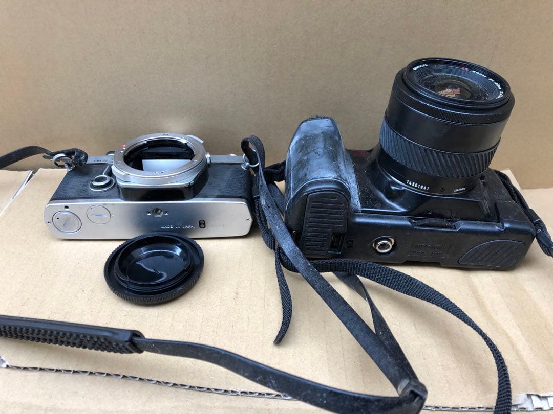 OLYMPUS OM-2 フィルムカメラ フ& MINOLTA α-7700i