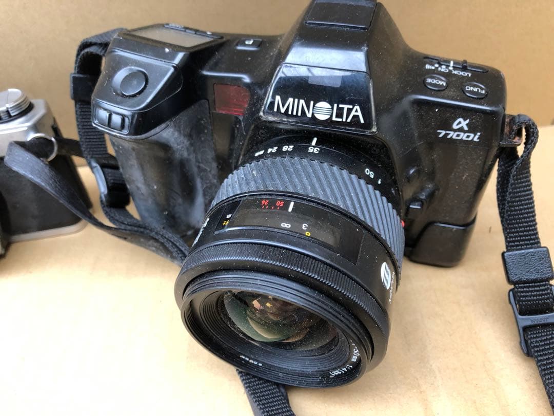 OLYMPUS OM-2 フィルムカメラ フ& MINOLTA α-7700i