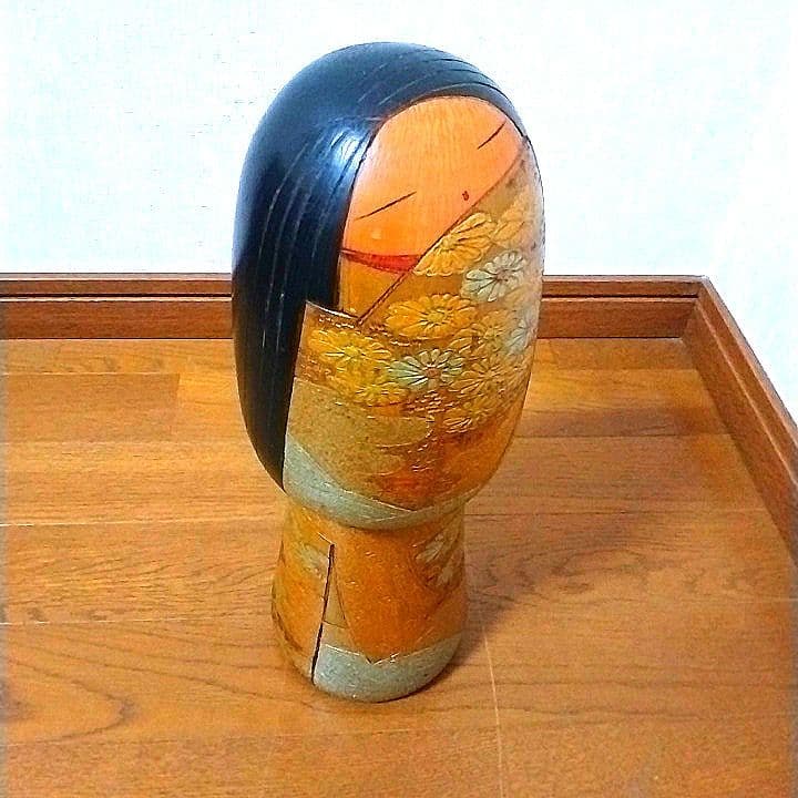 内閣総理大臣賞受賞作家 関口としお作創作こけし 大型こけし 昭和レトロ