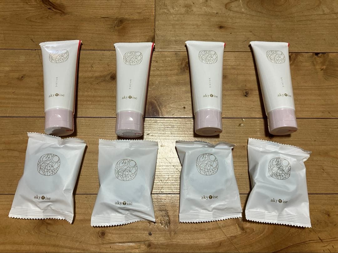 akyoiseあきゅらいず 優すくらぶ(ゼラニウム) 80g×4 泡石35g×4