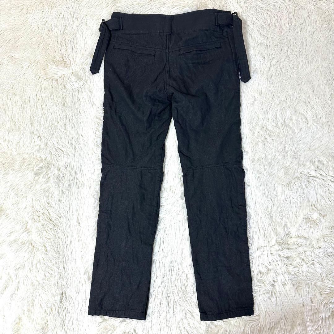 レア美品 JULIUS 07FW ベンディング ベルテッド パンツ サイズ2