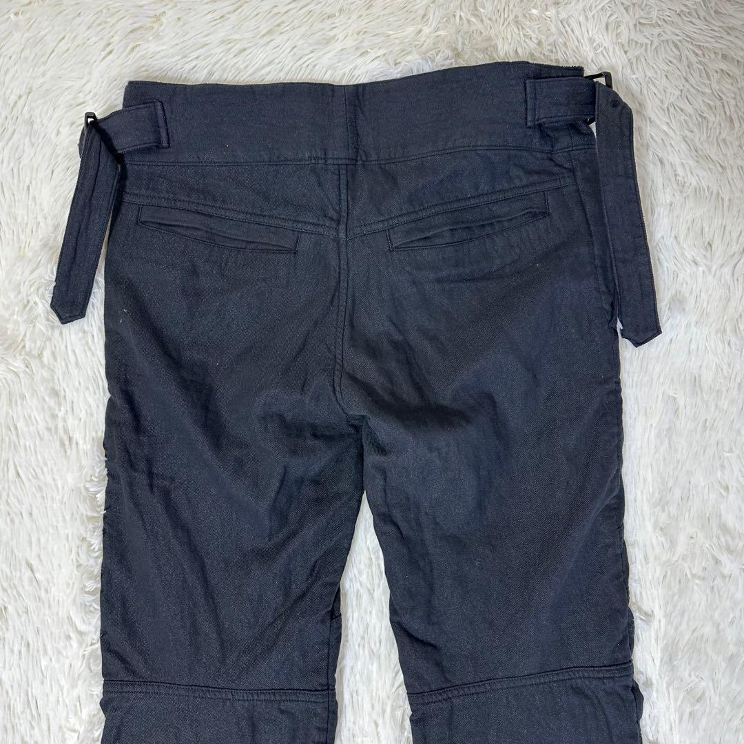 レア美品 JULIUS 07FW ベンディング ベルテッド パンツ サイズ2