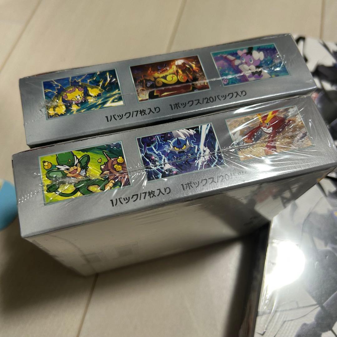 新品 ポケモンカード ブラックボルト ホワイトフレア シュリンク付き 各3BOX