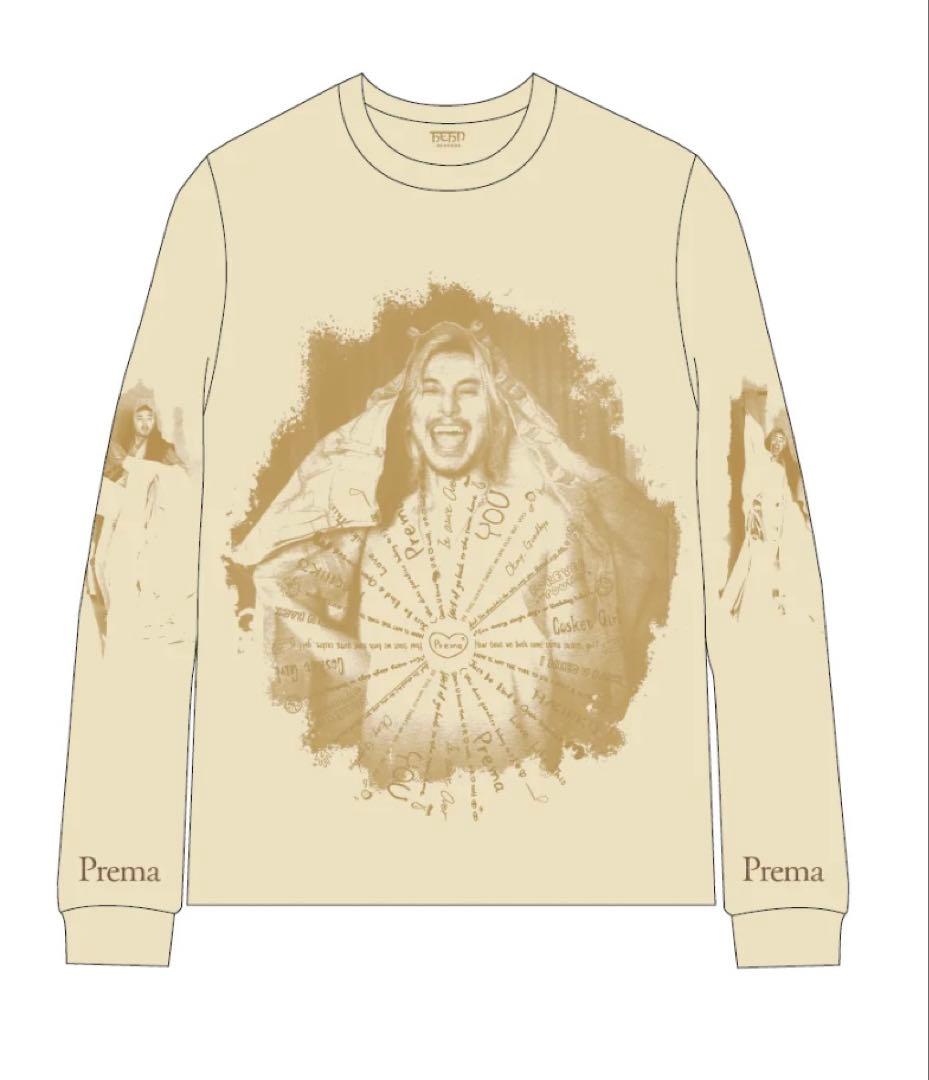 藤井風 Faded Prema Long Sleeve T-Shirt S 新品