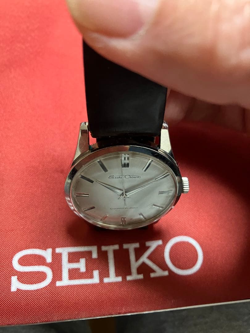 T*M様 セイコークラウンJ14091E手巻きで36時間以上の稼働確認、精度あり