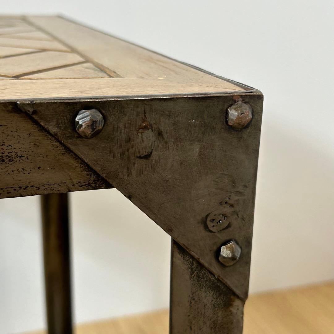 ASPLUND アスプルンド バーハンク ヘリボーン サイドテーブル　メタル　鉄