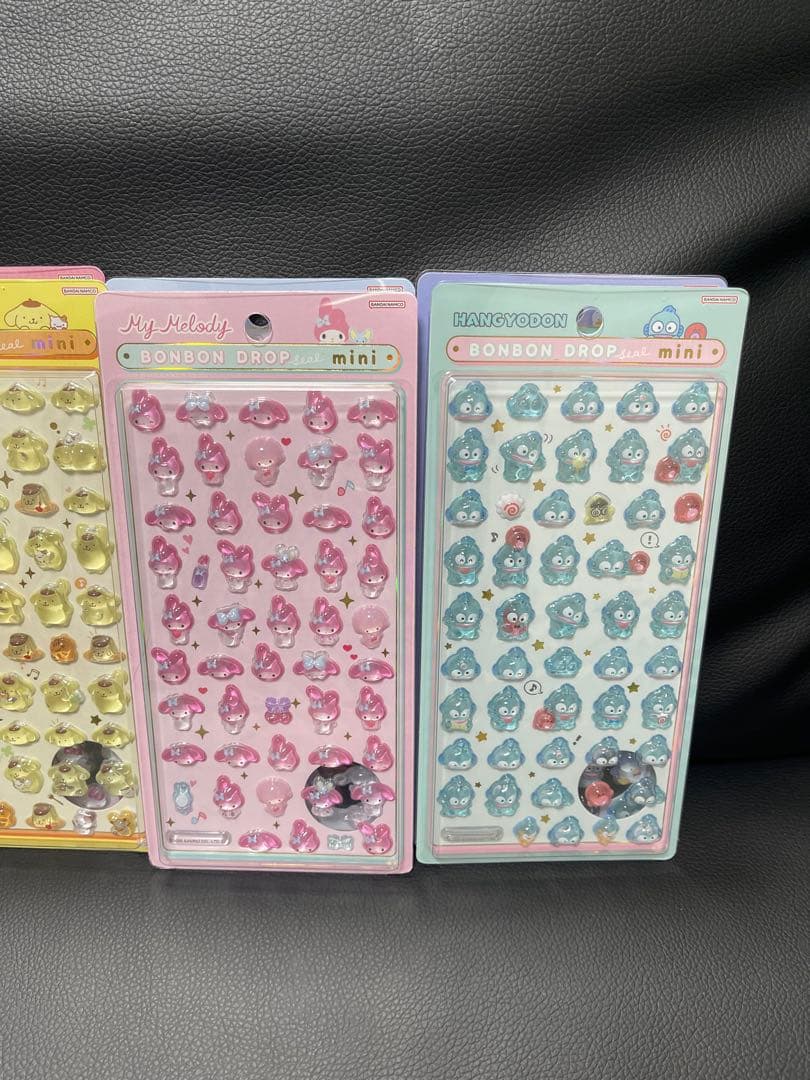 サンリオ ボンボンドロップシール サンリオキャラクターズ ８点セット mini
