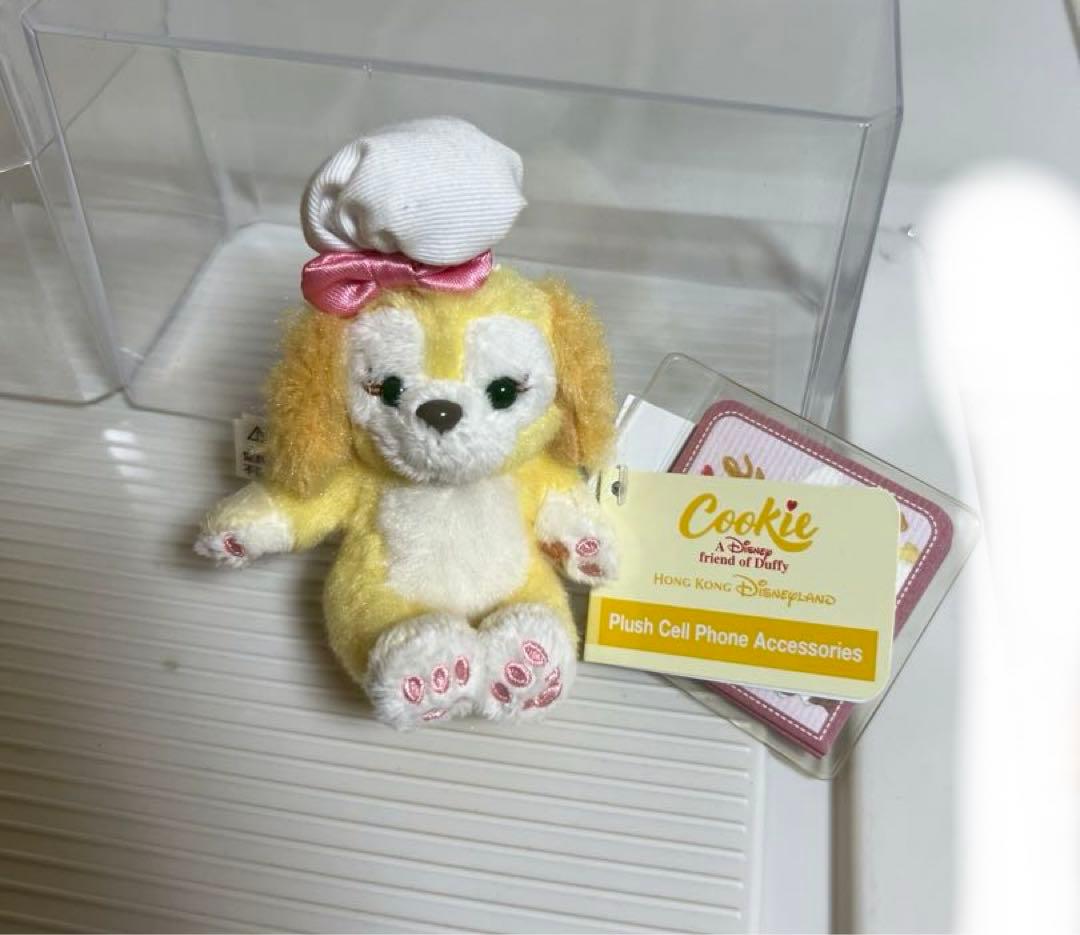 ディズニー、クッキーアンのぬいぐるみ、 香港 ぬいぐるみ ストラップ