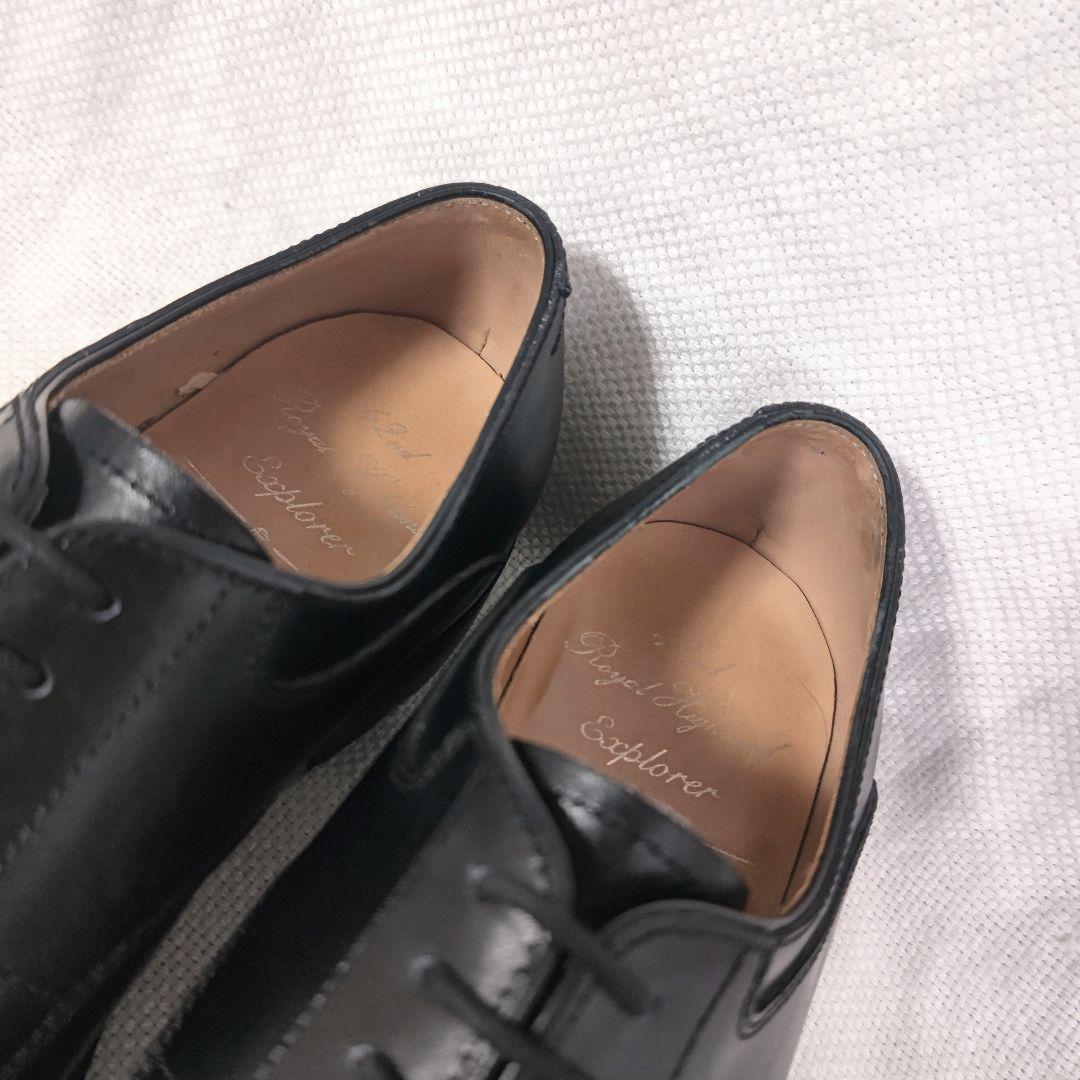 ロイヤルハイランド42ND  HIGHLANDダービーシューズ黒38