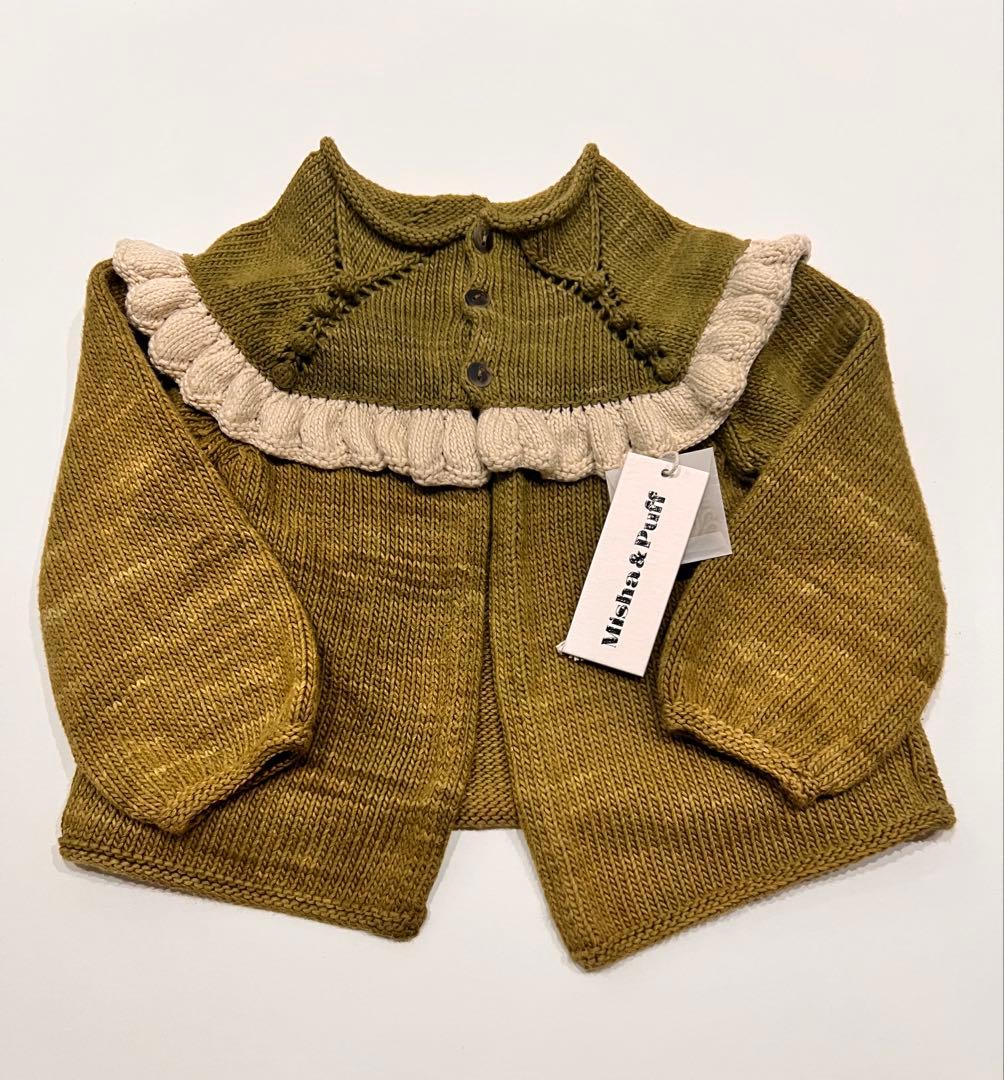 misha&puff 3Y ruffle cardigan popcorn 2点