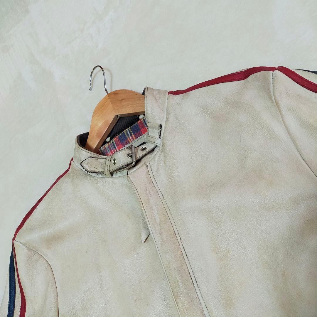 SCHOTT　L　クラッシックレーサーシングルライダースジャケット