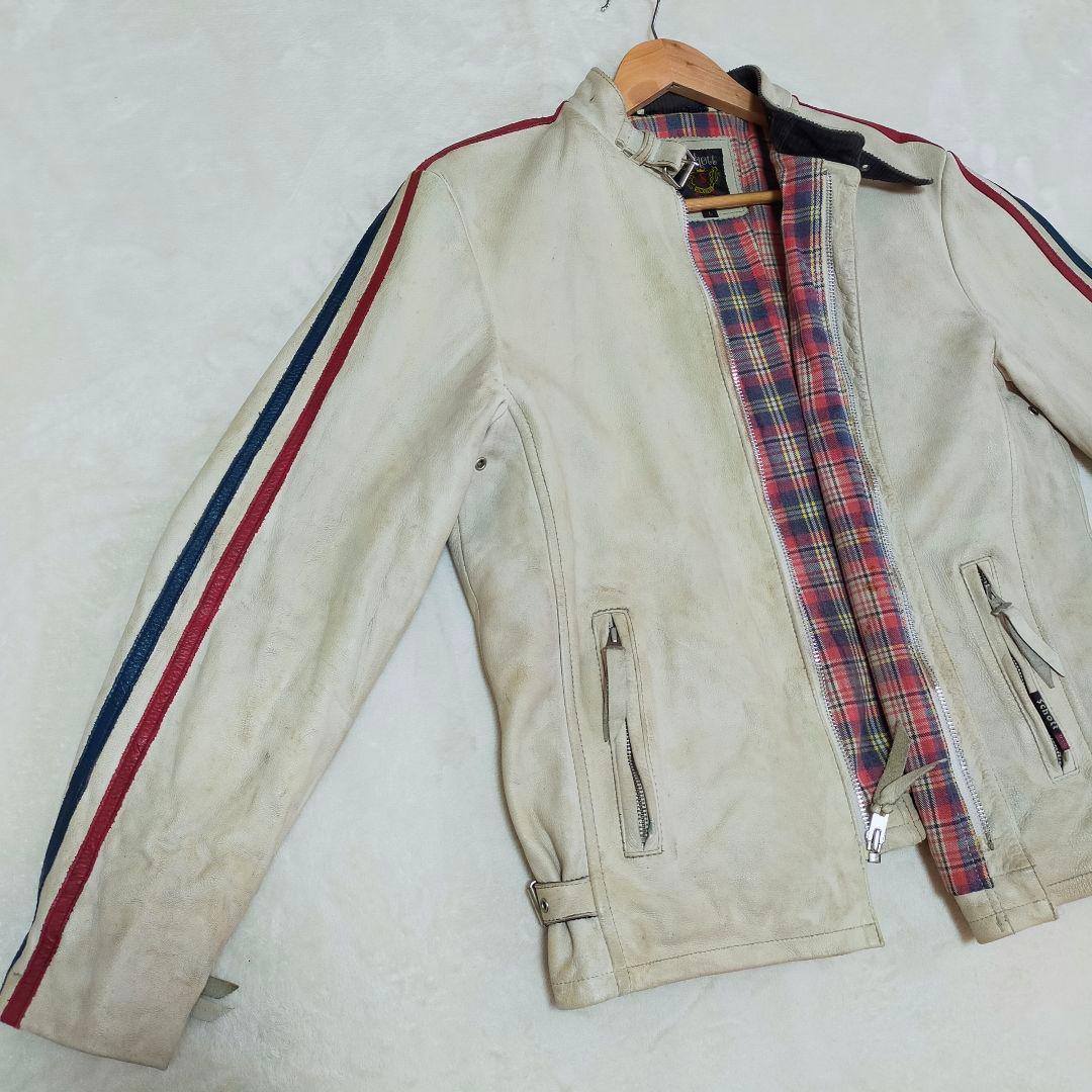 SCHOTT　L　クラッシックレーサーシングルライダースジャケット