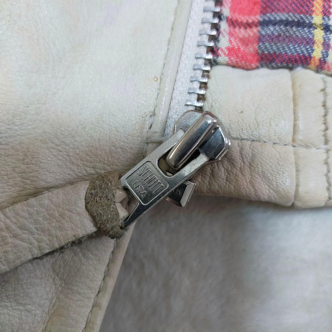 SCHOTT　L　クラッシックレーサーシングルライダースジャケット