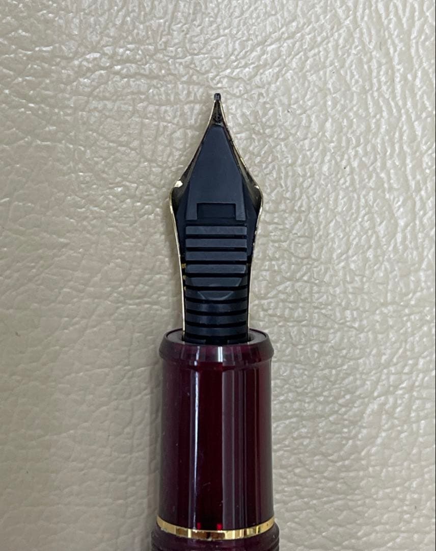 プラチナ　万年筆　#3776センチュリー　ブルゴーニュ