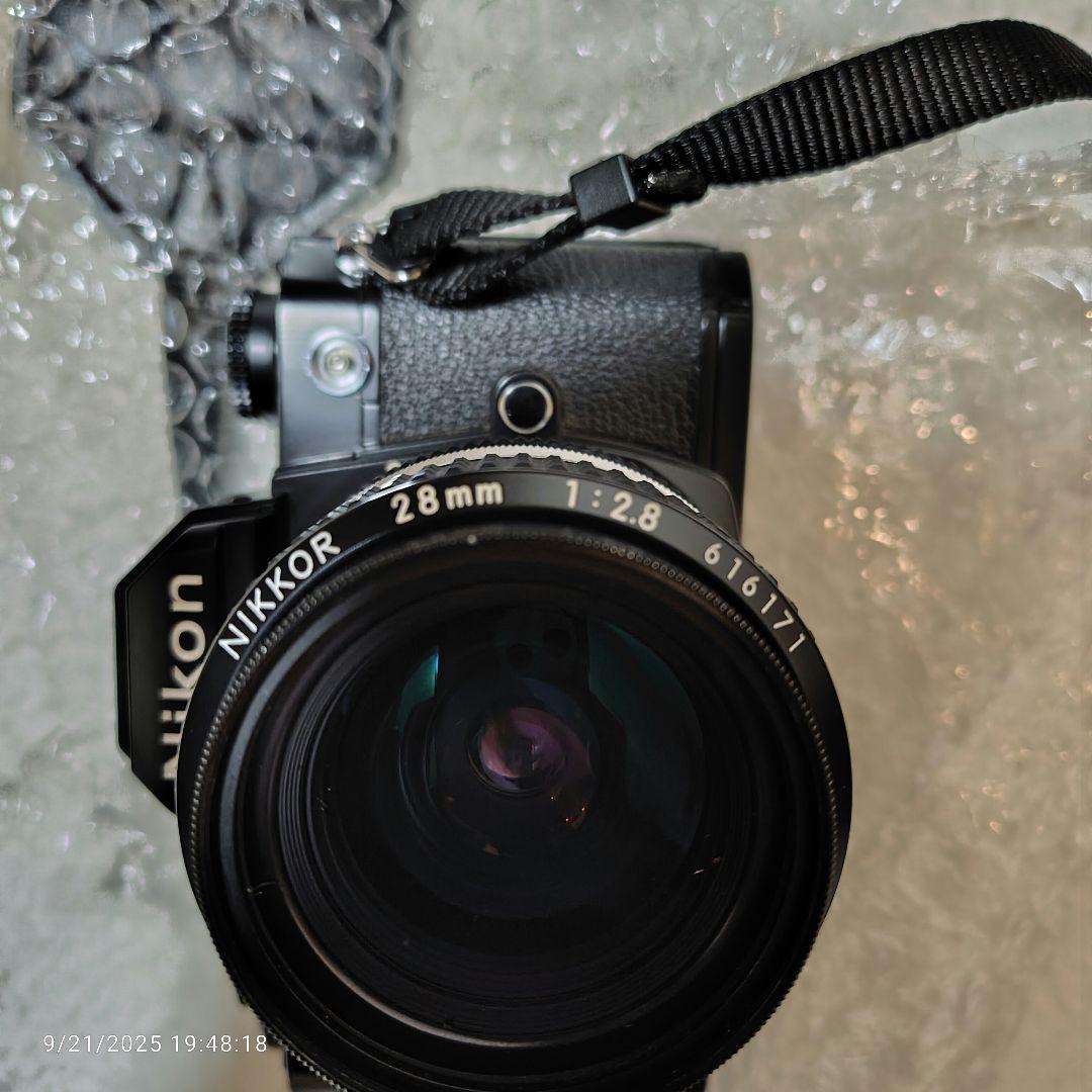 【3点セット】Nikon FM、Ai 28/2.8、Ai-S 35-70/3.5