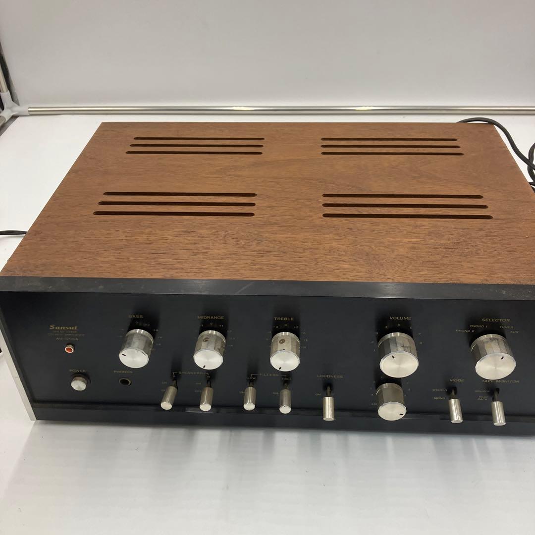 希少　レア　サンスイ　sansui AU-555A　プリメインアンプ