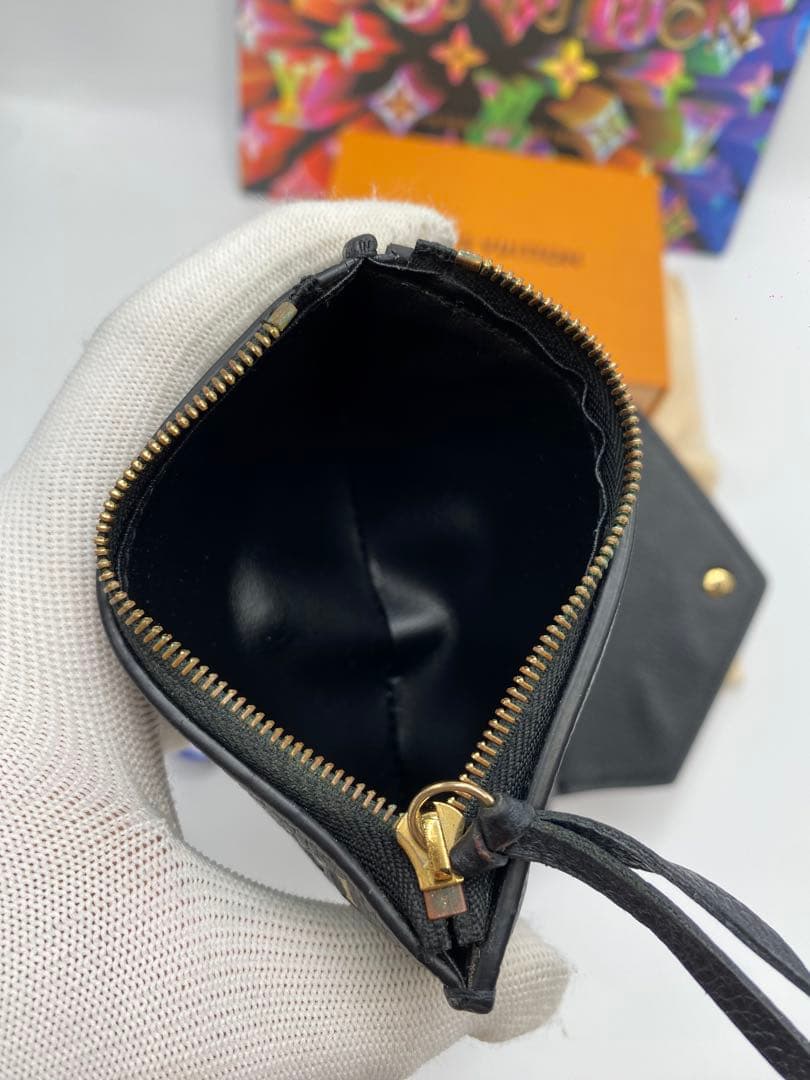 ルイヴィトン モノグラムアンプラント ポルトフォイユ・ヴィクトリーヌ 三つ折財布