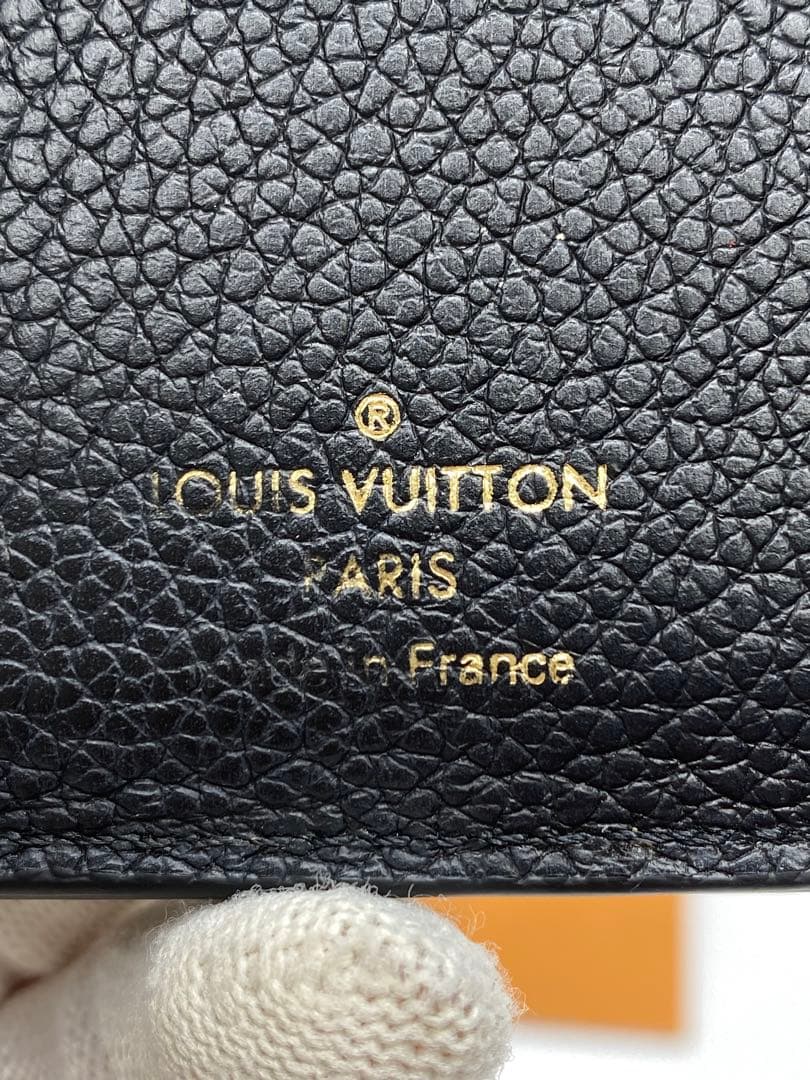 ルイヴィトン モノグラムアンプラント ポルトフォイユ・ヴィクトリーヌ 三つ折財布