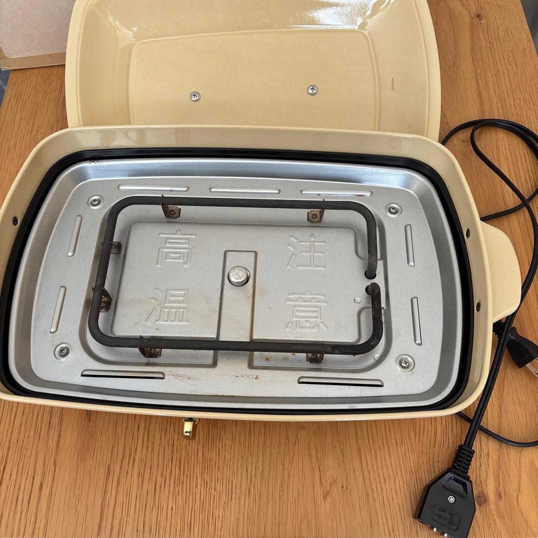 【ゆう】BRUNO ホットプレート グランデ　シダーベージュ