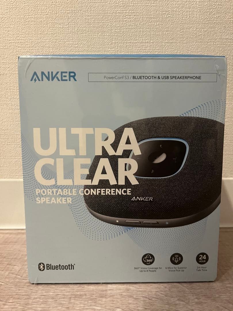 【新品未開封】ANKER PowerConf S3 ポータブルスピーカー