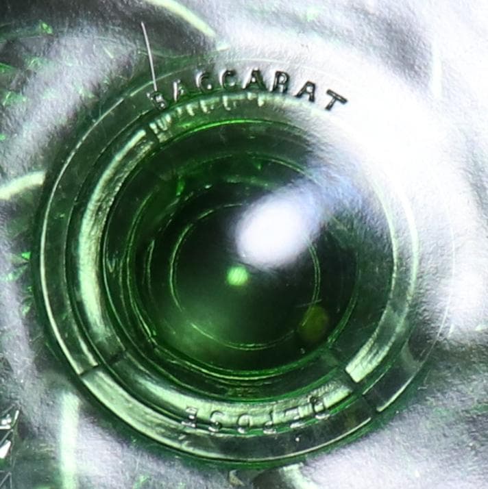 オールド・バカラ 激レアウランガラス製セルポンティーヌ コンポート アンティーク