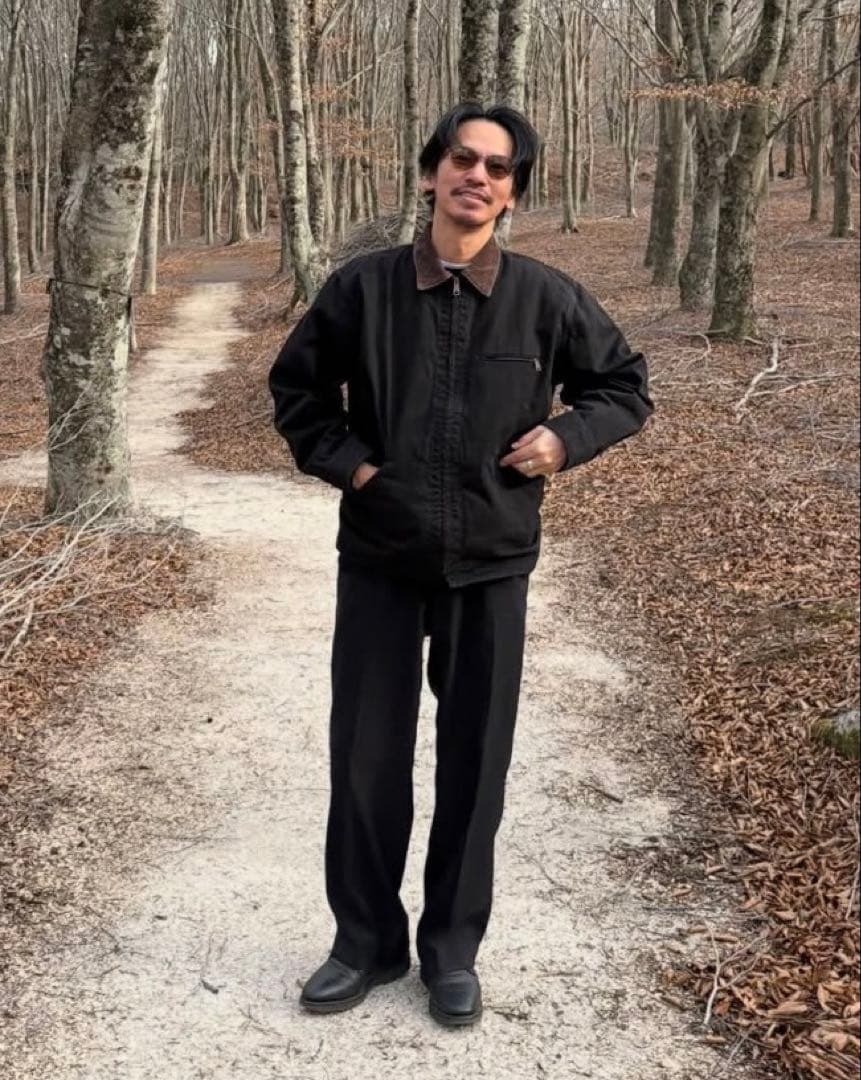 【黒・Lサイズ】Daydream Dock Work Jacket OVY