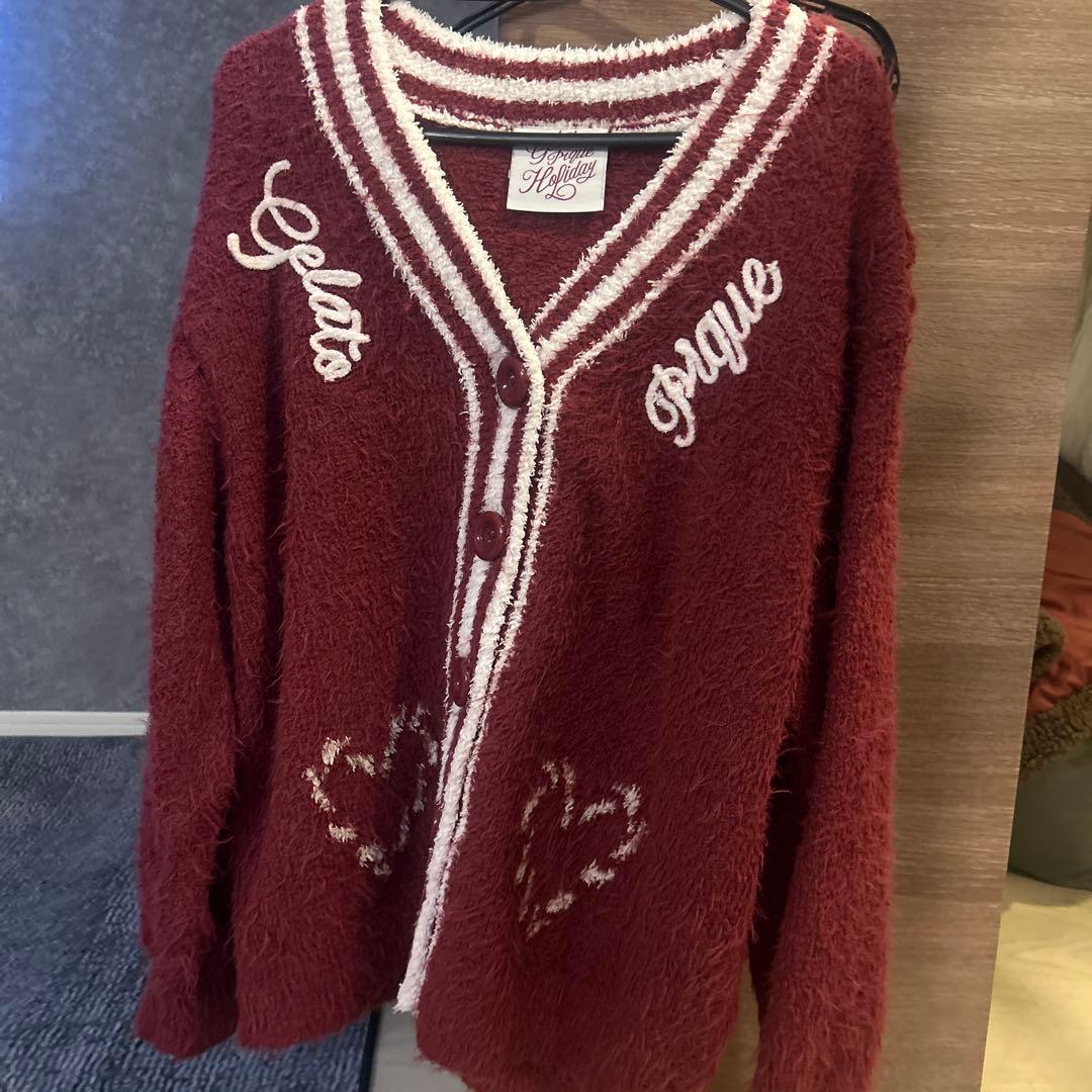 ジェラートピケ バレンタイン限定　ルームウェア　上下、ルームソックスセット