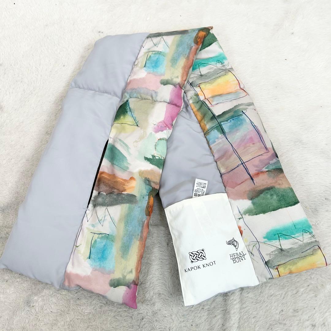 極美品❗️KAPOK KONT × HERALBONY ダウンマフラー　希少
