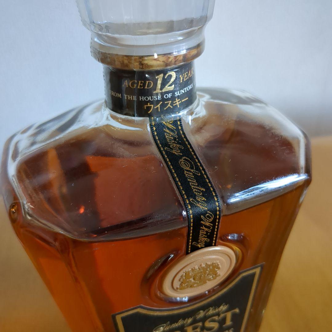 サントリーウイスキー CREST 12年 700ml　「古酒」