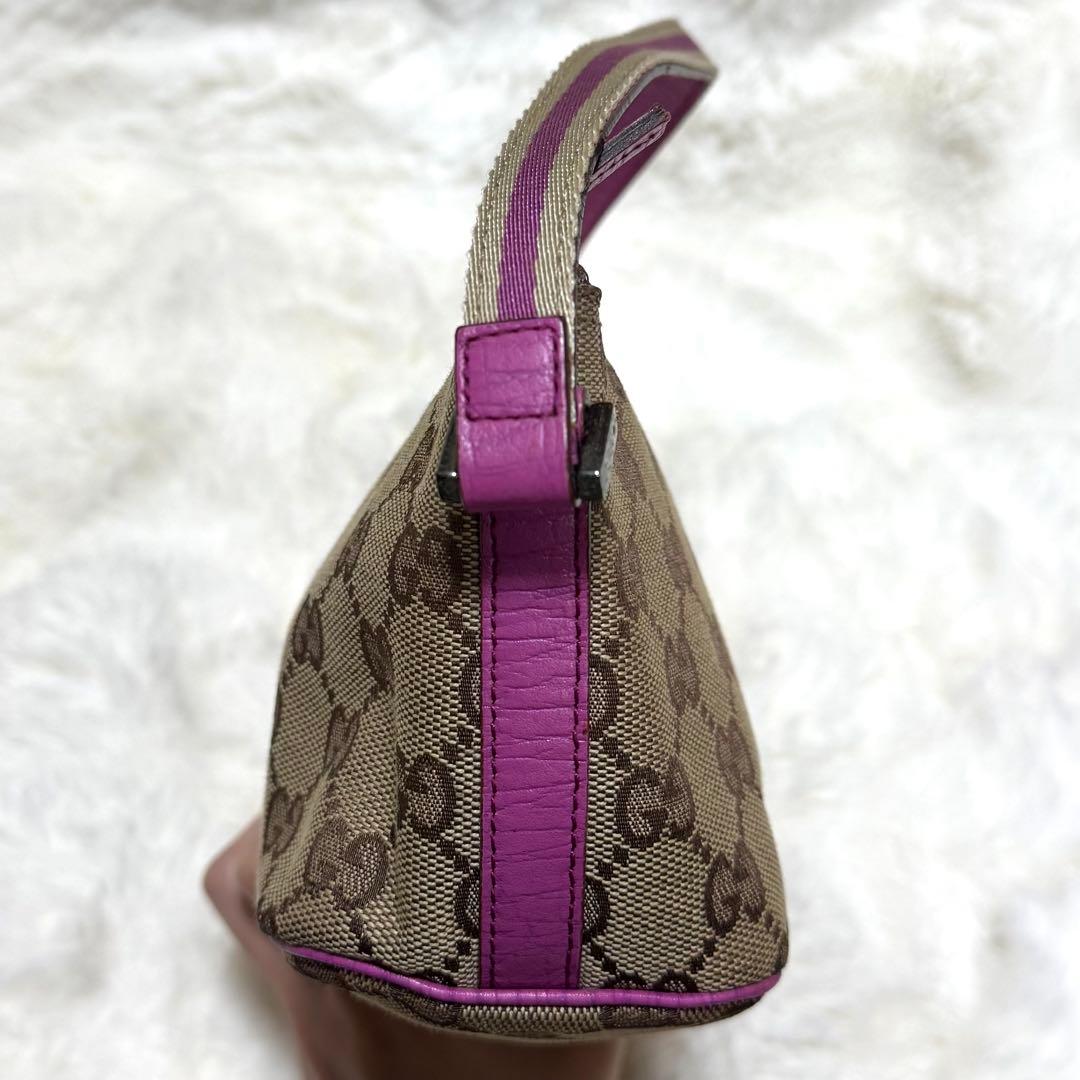 GUCCI アクセサリーポーチ　シェリーライン　GG