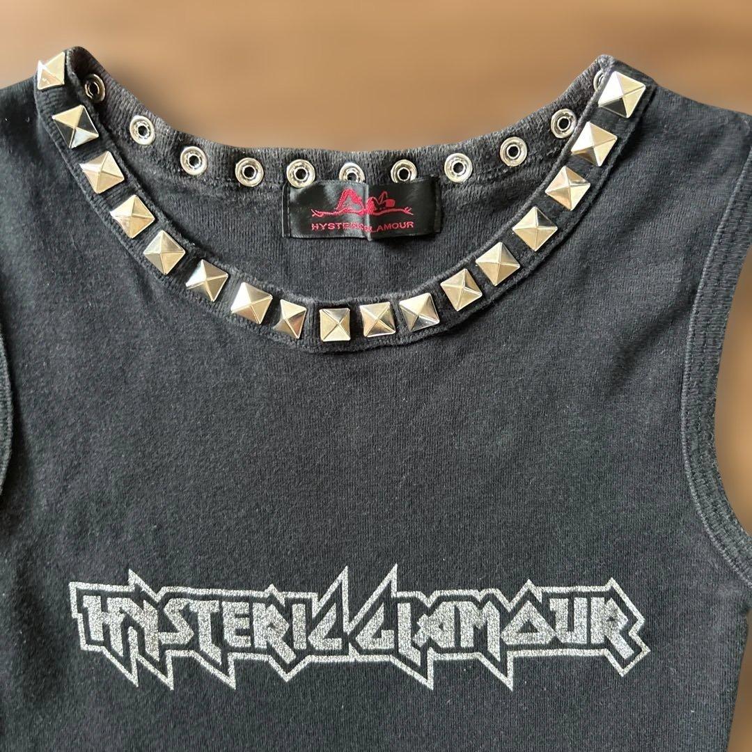 HYSTERIC GLAMOUR スタッズ付きタンクトップ