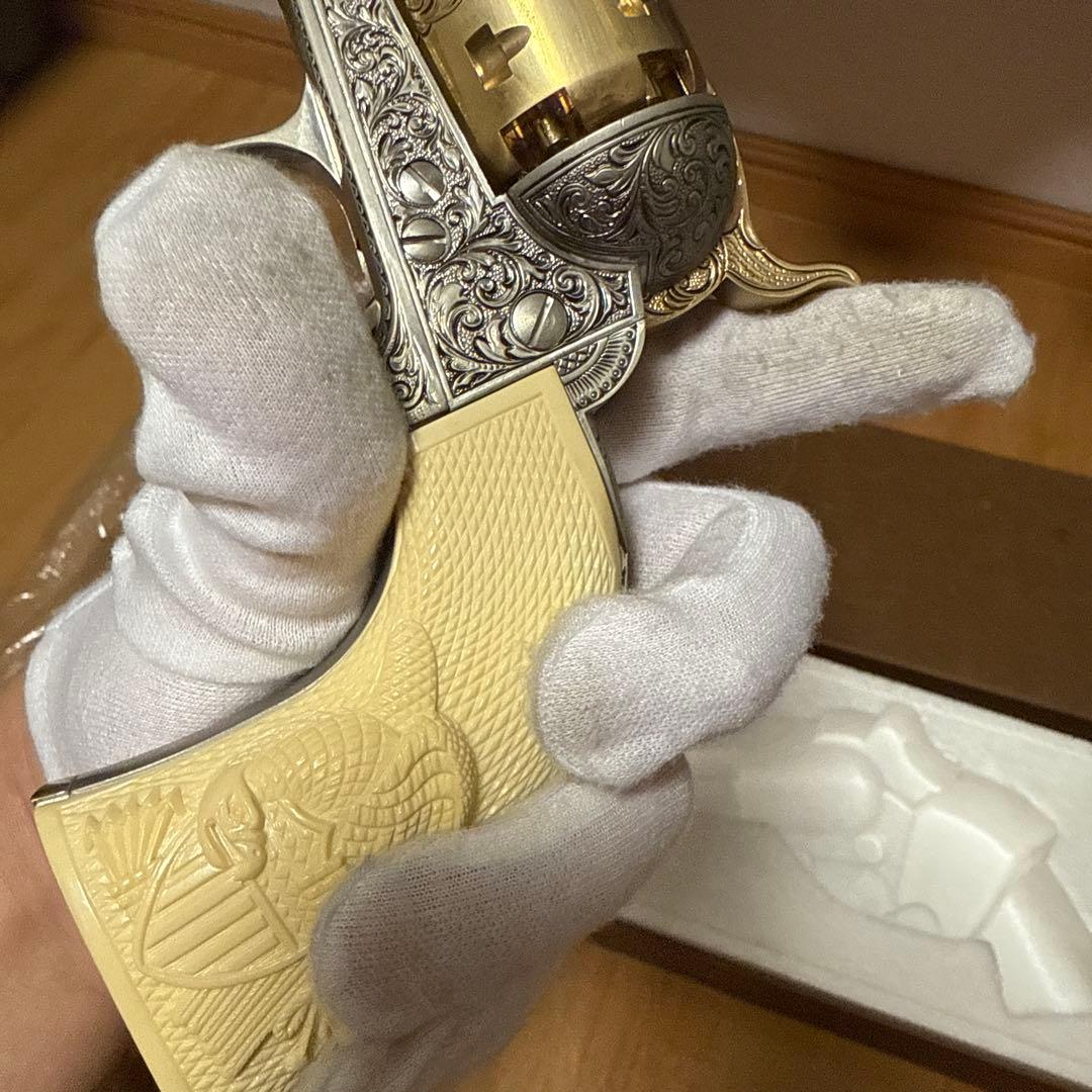 【装飾銃】【モデルガン】フランクリンミントカスター将軍のレボルバー