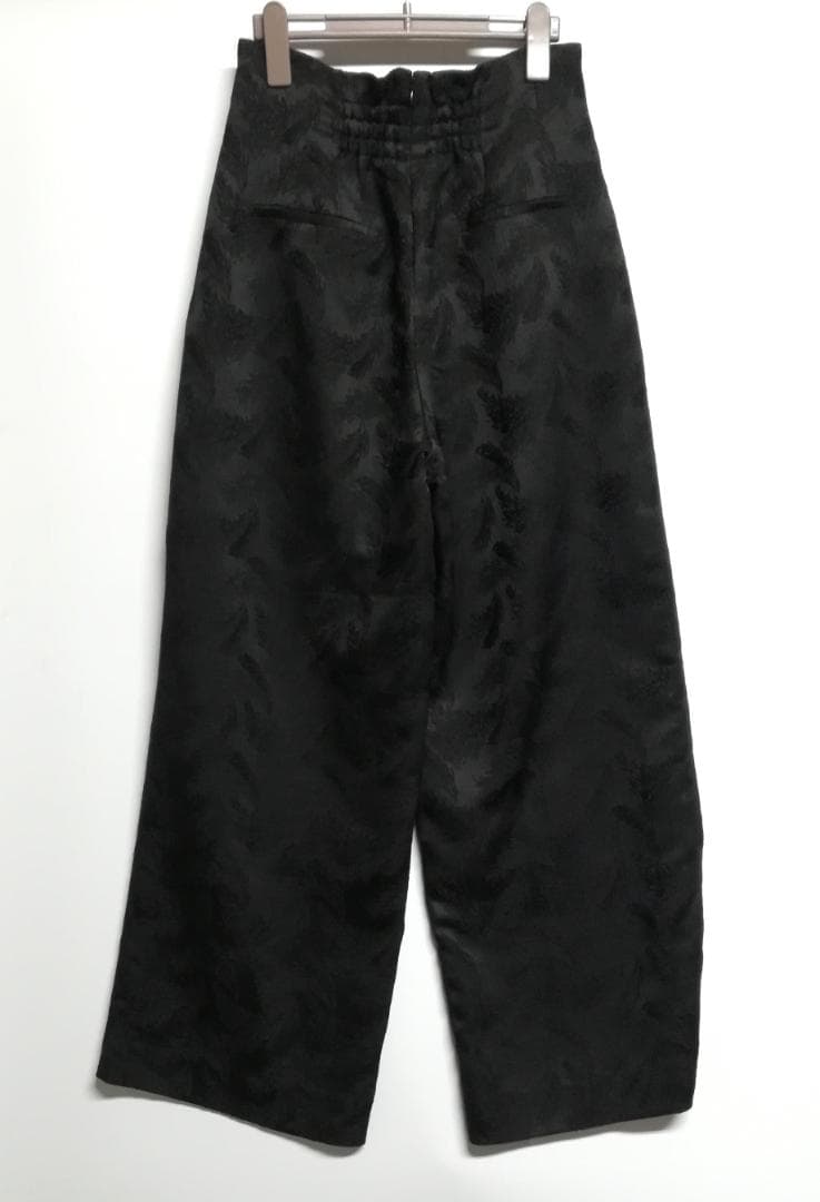 niana ペプラムセットアップドレス ワイドパンツ ブラック L 大きいサイズ