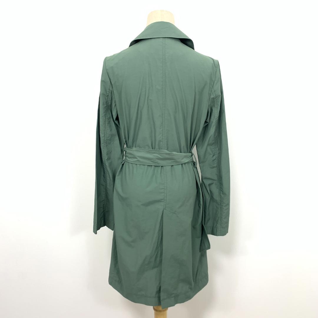 LA5328 ICB アイシービー ベルト付き チェスターコート グリーン 11