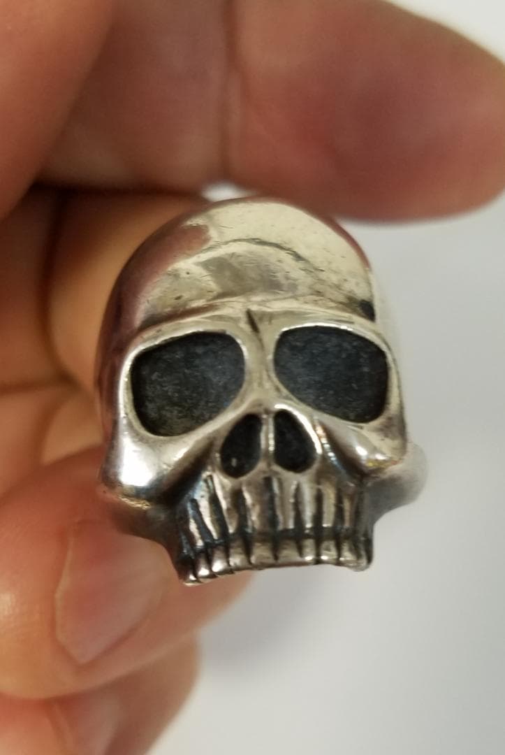 キースリチャーズ　シルバースカルリング
