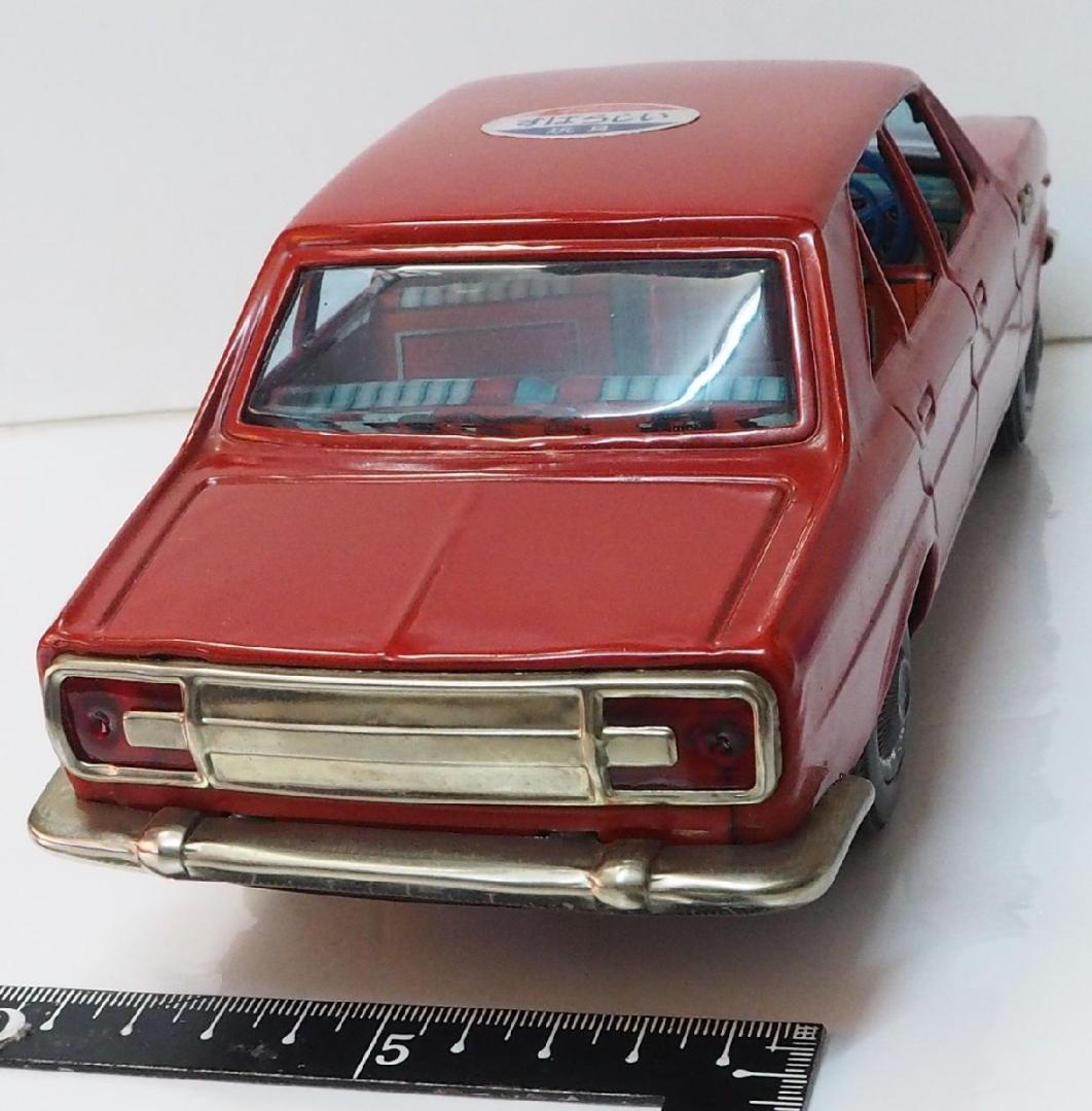 イチコー【日産セドリック スペシャル 赤】当時物ブリキ製 自動車 TIN【箱無】