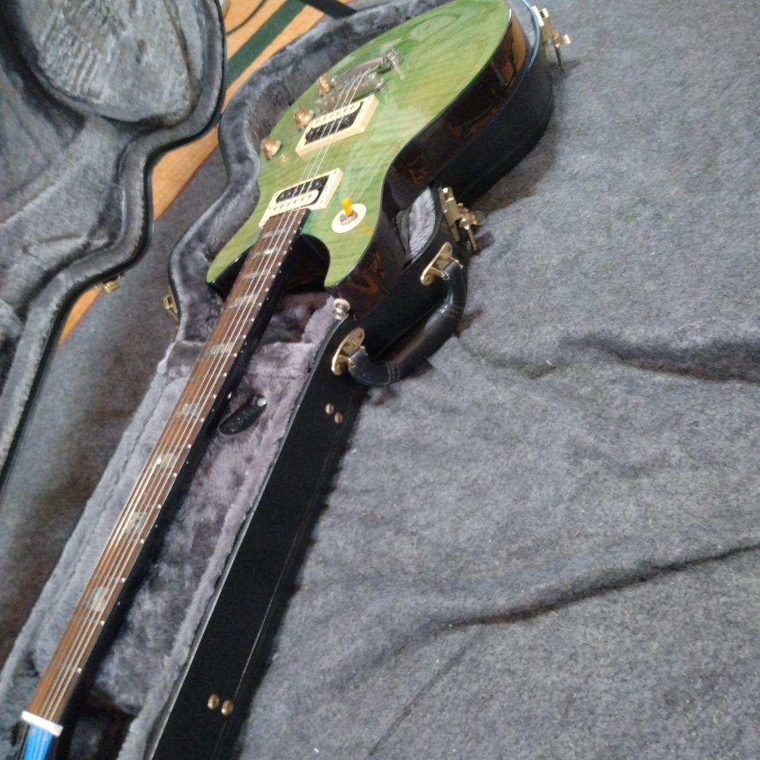 美品Epiphone / Tak Matsumoto DC Aqua Blue