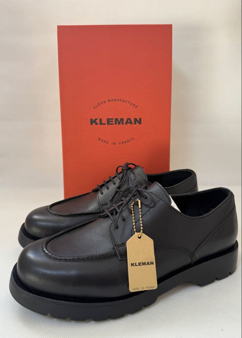 KLEMAN Uチップ レザーシューズ FRODAN(フロダン) メンズ