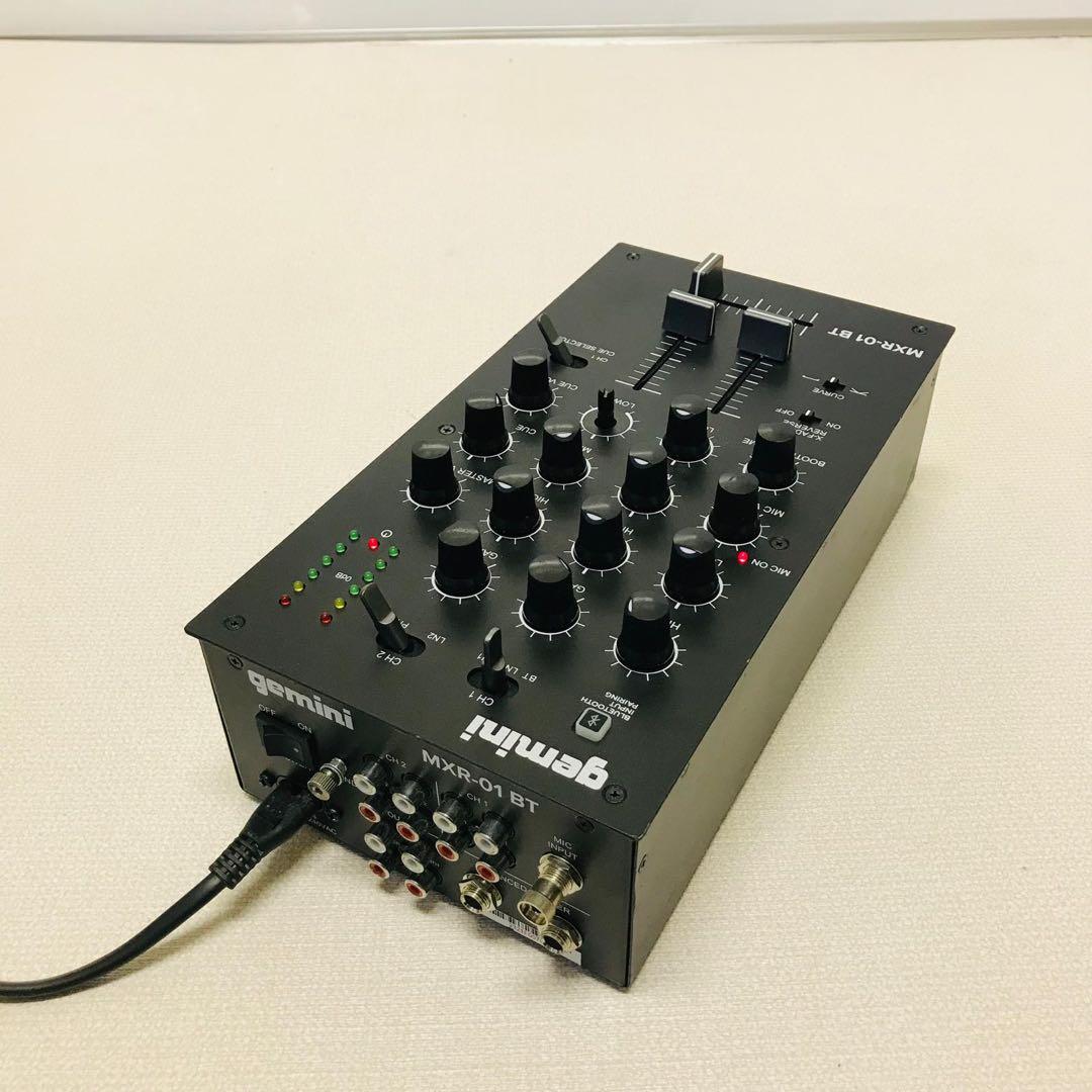 【美品・初心者にも最適】gemini MXR-01 BT DJミキサー