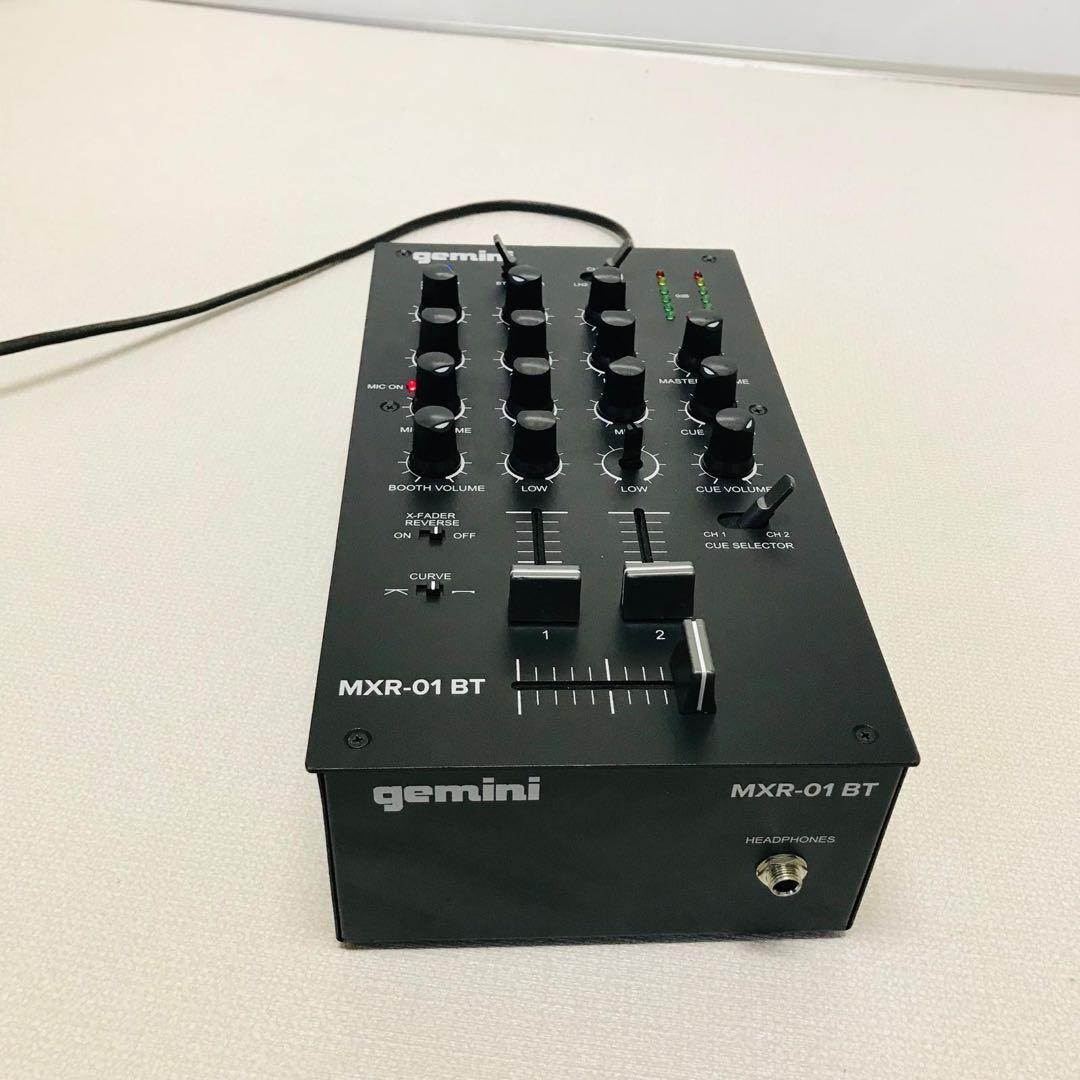【美品・初心者にも最適】gemini MXR-01 BT DJミキサー