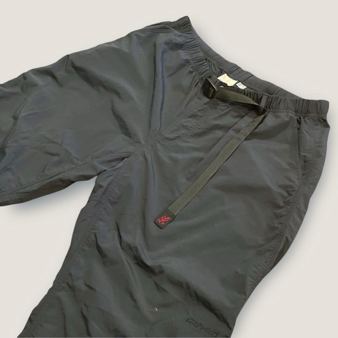 グラミチ ナイロンパッカブルトラックパンツ 2XLブラックインク クライミング