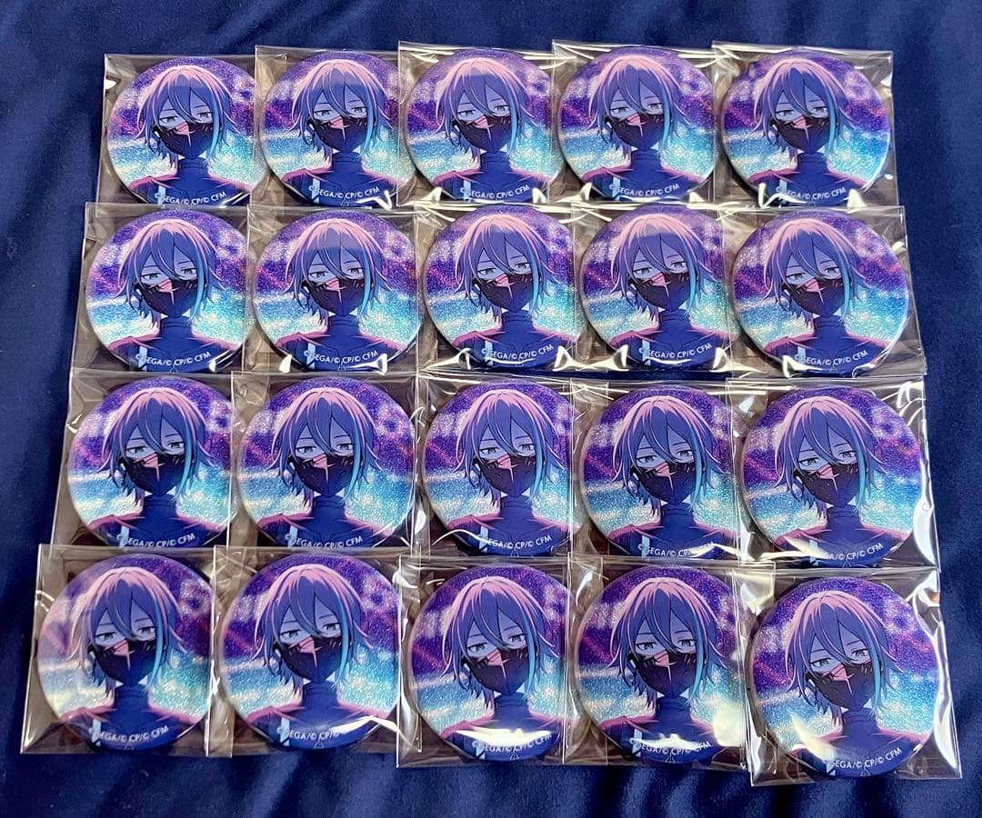 プロセカ 神代類 グリッター 缶バッジ vol.40B 20点