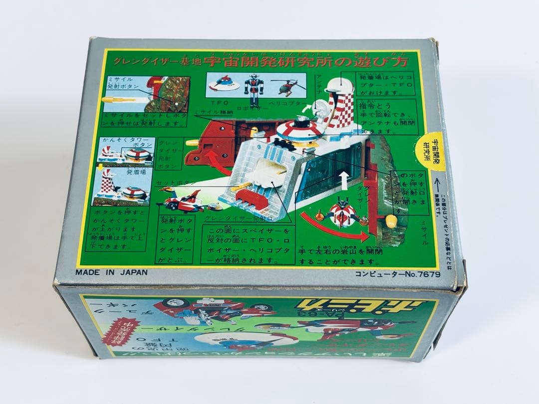ポピー　ポピニカ／グレンダイザー基地 宇宙開発研究所　美品　1976年頃　当時物