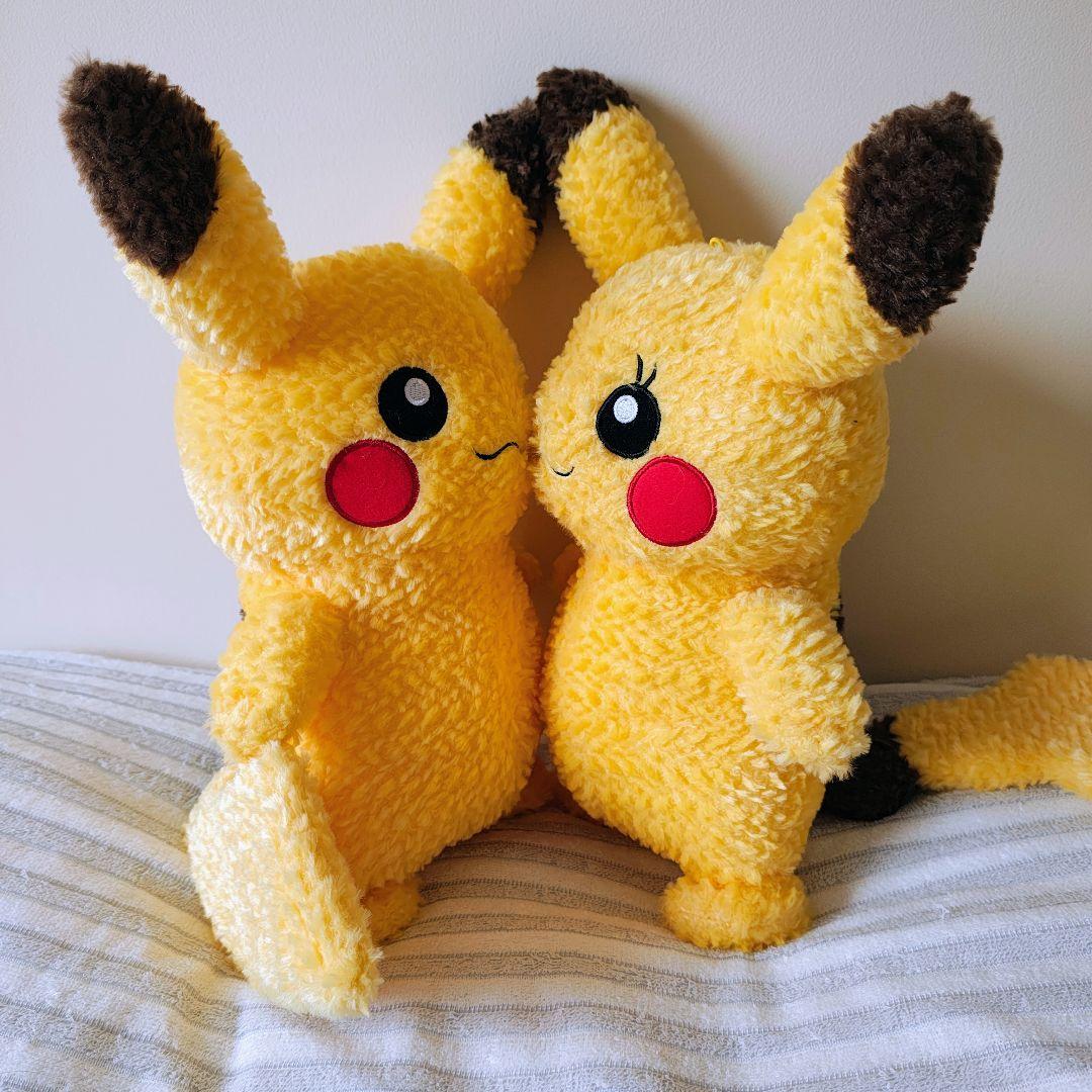 美品 Pikachu’s Closet オスメス2体セット ポケモンセンター限定