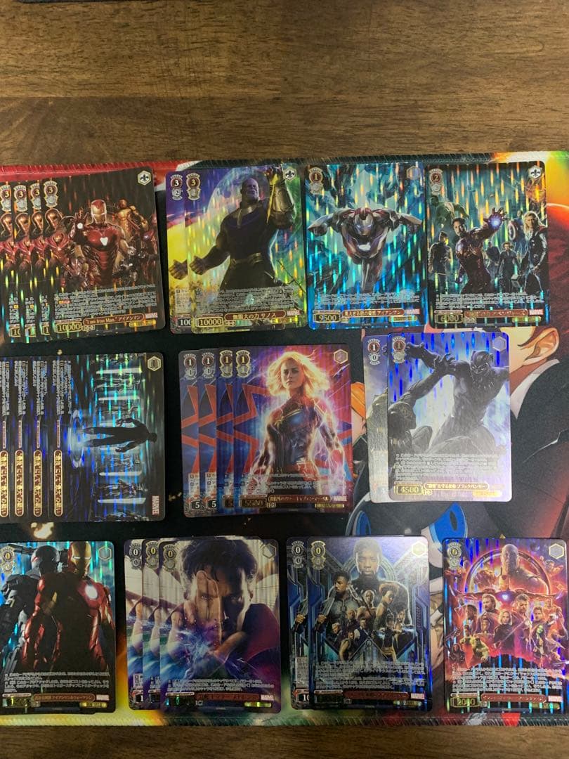 ヴァイスシュバルツ　MARVEL vol.1 vol.2 TD 4コン　おまけ付