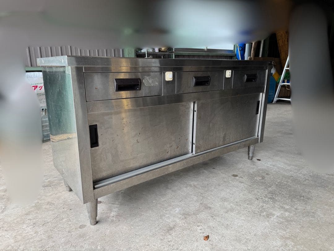 ステンレス　作業台　調理台　（岐阜県引き取り限定）