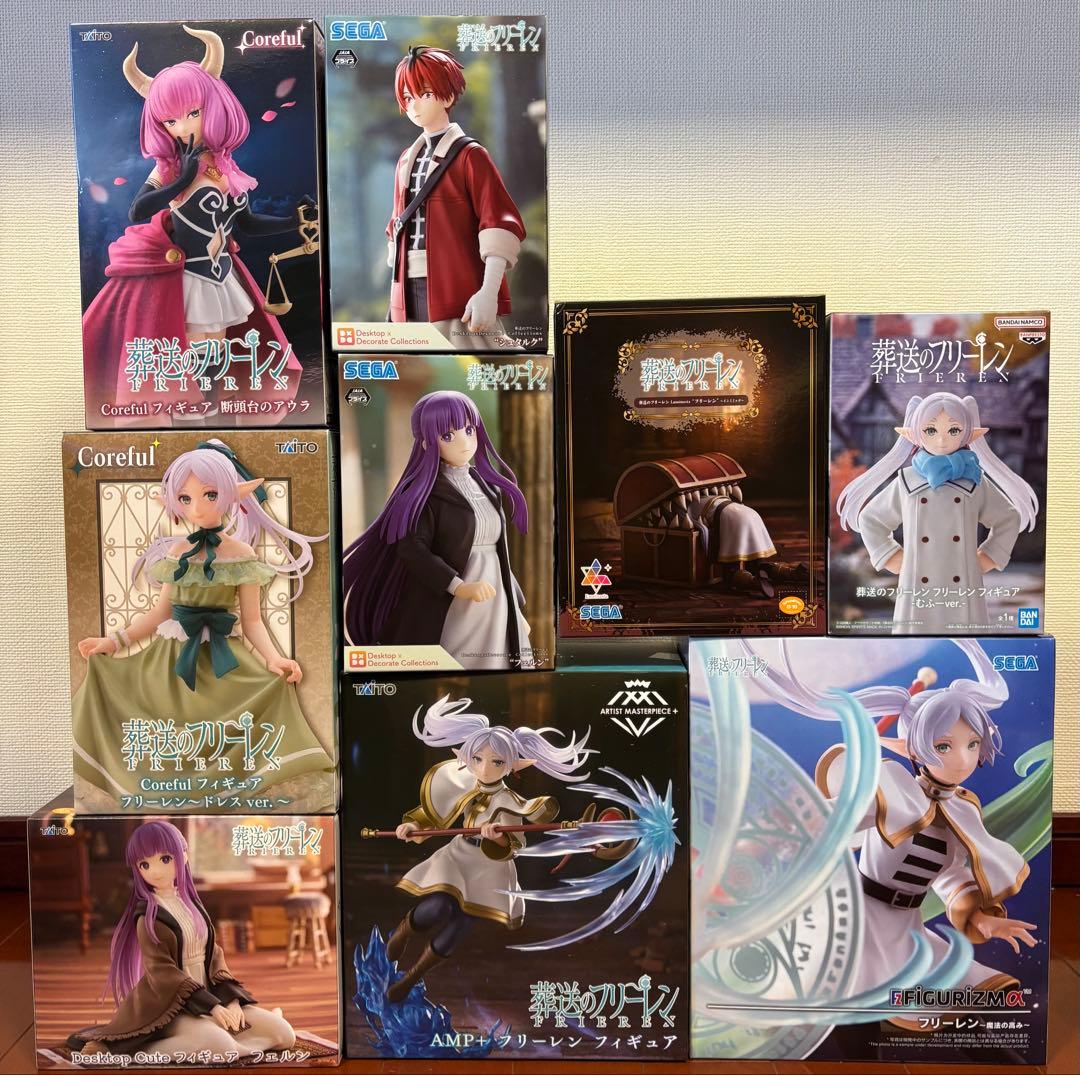 葬送のフリーレン フィギュアまとめ売り9体